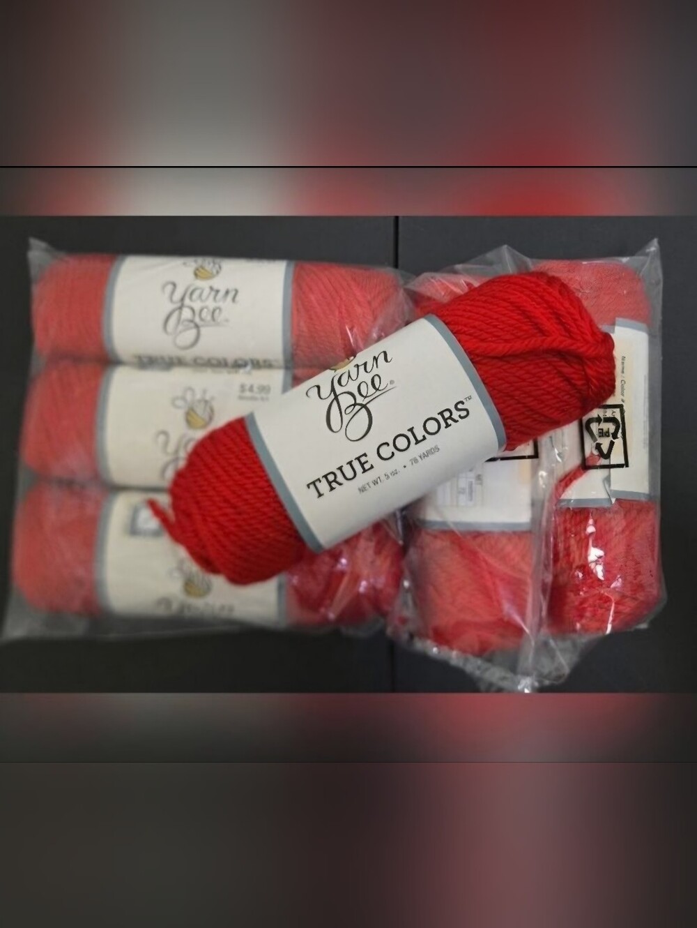 🎄🎁🧶HOBBY LOBBY YARN BEE TRUE COLORS YARN 6 NIP SKEINS
